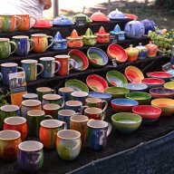 Keramikmarkt Tassen